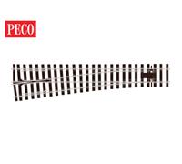 Peco Turnout SL-E792BH - Left-hand Medium Radius Electrofrog (O Gauge)