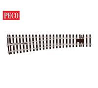 Peco SLE792FB SLE792FB - Code 143 - Left Hand Medium radius Nickel Silver Electr