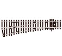 Peco SL-E92 Streamline Code 100 Left Hand Small Turnout Electrofrog