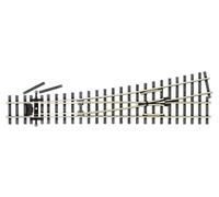 Peco SLU1552 SL1552 HOn3 - Code 70 - Unifrog Streamline Left-hand Turnout