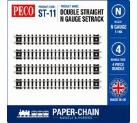 Peco ST-11 N Gauge Double Straight
