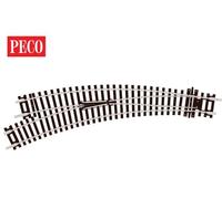 Peco ST-245 OO Gauge Lefthand Curved Point