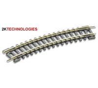 PECO ST-3 - 8 x No1 Radius 9" Standard Curve Code 80 Setrack N Gauge - RM48 Post