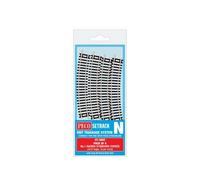 Peco N Set Track 8 X St-3 No.1 Radius Standard Curve, 228Mm Radius