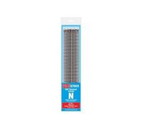 PECO ST-3011 Setrack N Code 80 Double Straight 174mm (pack of 8)