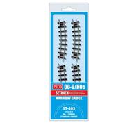 Peco ST-403 Setrack No.1 Radius Standard Curves (Pack of 8) OO-9 Gau (US IMPORT)