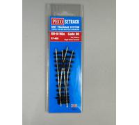 Peco ST-405 Setrack Right Hand Turnout Radius 1 Insulfrog