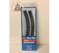 Peco ST-412 Setrack No.1 Radius Double Curves (Pack of 4) OO-9 Gauge