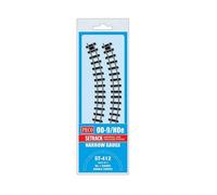 Peco ST-412 Setrack 00-9/H0e Code 80 No1 Radius Double Curve (Pk of 4)