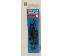 Peco ST-44 - Setrack -Right Hand Curved Turnout - N Gauge