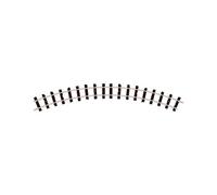 Peco ST412 ST412 OO-9 - Code 80 - Setrack No.1 Radius Double Curve X 4