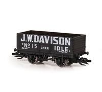 Peco - TT:120 Gauge - 7 Plank Open Wagon - J.W. Davison Livery (TTR-7021P)