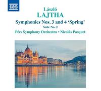 Pecs Symphony Orc/Pasquet - LAJTHA: SYMPHONIES NOS. 3 AND 4 'SPRING'