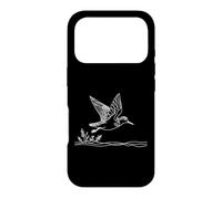 Pectoral Sandpiper Line Art Birdwatcher Case for iPhone 17 Pro