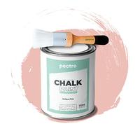 PECTRO Chalk Paint for Furniture 750ml + Brush Pack (ANTIQUE PINK)