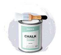 PECTRO Chalk Paint for Furniture 750ml + Brush Pack (LIGHT GRAY)