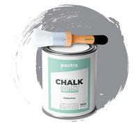 PECTRO Chalk Paint for Furniture 750ml + Brush Pack (MEDIUM GRAY)