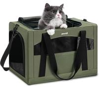 pecute Built-in Frame Series Daily Pet Handbag - Army Green