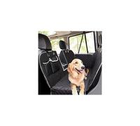 Pecute Dog Car Seat Cover 100% Waterproof,Rear Seat Covers for Dogs with Viewing Window/Side Flaps/Storage Bags,Dog Car Hammock Scratch Proof Nonslip