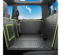 pecute Dog Car Seat Cover with Extender for Full Size Truck 145 * 73 cm, Dog Hammock for Rear Seat Waterproof and Anti-scratch, Convenient In-Car Storage| Cover&Extender&Barriers 3 in 1, Up to 150kg