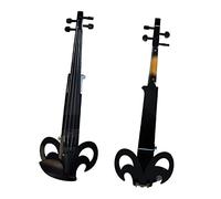 PECY 4/4 Natural Acoustic Set Case Bow Ro Fiddle Pickup Piezo Bridge For Electric Violin Violin Instrument
