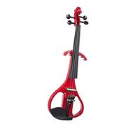 PECY 4/4 Size Electric Violin Set Solidwood Body Ebony Tailpiece W/Brazilwood Bow Violin Instrument