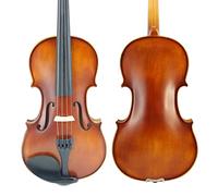 PECY Beginner Maple Acoustic Violin Full Size Students Violin 1/8 1/4 1/2 3/4 4/4 W/Case BowStrings Violin Instrument (Color : 4/4)