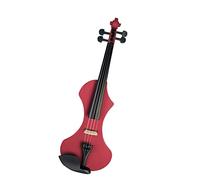 PECY Electric Violin 4/4 Full Size Solid Wood Silent Violin Set W/Carrying Case+Strings+Tuner+Bridge Violin Instrument