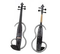 PECY Electric Violin 4/4 Violin Set Case Bow Fiddle For Electric Violin Violin Instrument