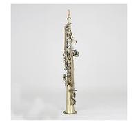 PECY Saxophone B Flat Straight Pipe Tweeter Antique Bronze Saxophone