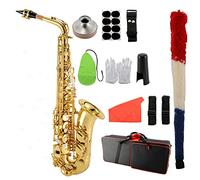 PECY Saxophone Double Rib White Buckle Alto Saxophone In E Flat
