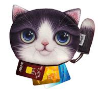 Ped Thorchy Wallet - Tender Case for , Animal Bag, Small Wallet with Perfect Plush Tail for Birthday Gift for Friends Daughters with Practical Closure to Use at Parties, Purple, see description