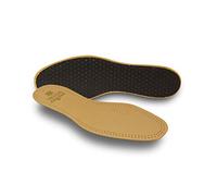 Pedag 102 Royal Vegetable Tanned Sheepskin Insole with Natural Active Carbon Filter, Slightly Padded with Latex Foam, Tan Leather, Women's 10/Men's 7 by Pedag