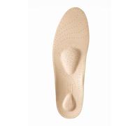 Pedag Viva Low | Low Arch Support | Handmade in Germany | Plantar Fasciitis Relief | Heel Cushion | Activated Charcoal Odor Control | Metatarsal Support | Tan | Women US 9/ Men 6/ EU 39