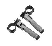 Pedal 2Pcs M8 Motorcycle Folding Footrests Passenger Footrest Pedal Rear Foot Pegs Set CNC Aluminum Part Universal