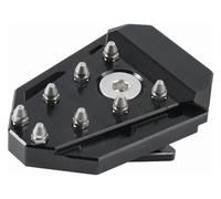 Pedal Accessories For Kawa&saki KLR650 Motorcycle Rear Brake Pedal Extension Step Tip Plate Enlarge Motorcycle Passenger FootPegs(A)