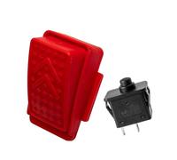 Pedal and Push Switches Repair 2Pin 6V 12V 24V for Ride, Red