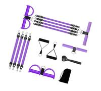 Pedal Ankle Puller Resistance Band with Handle Multifunctional Home Gym Equipment Training Gear Home Gym Exercise Band