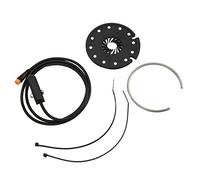 Pedal Assist Sensor, ABS 12 Magnets Pedal Assist Sensor with Waterproof Plug, Electric Bike Conversion Kit for 12V to 72V Voltage