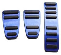 Pedal Automobile For Chery For Jetour For Dashing 2022 2023 Aluminium Car Accelerator Fuel Gas Brake Clucth Pedals Cover Anti-Slip Pads Case Auto Pedal(MT Blue)