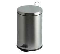 Pedal Bin; 20L; Stainless Steel; Silver