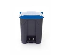 GPC Pedal Bin 30 L Black, Red Polypropylene CPB30Z_RD_LD