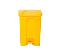 Pedal Bin; 45L; Polypropylene; Yellow