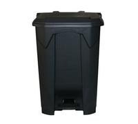 Pedal Bin; 80L; Polypropylene; Dark Grey