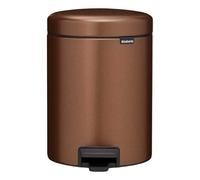 Brabantia NewIcon 5 Liter Pedal Bin - Warm Bronze