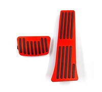 Pedal Cover Car Foot Pedals Cover Pad fits for Kia For Optima K5 DL3 JF 2015 2016 2017 2018 2019 2020 2021 2022 Fuel Accelerator Brake Brake Foot Pedals(Black)(Red)