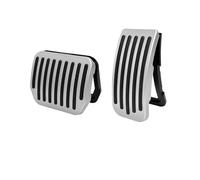 Pedal Cover For Tesla For Model For Y Launch 2025+ Juniper Upgrade Foot Pedals Cover Brake Pedal Non-Slip Gas Fuel Rest Pads Car Pedals(Silver)