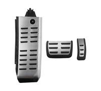 Pedal Cover Non Slip Accelerator Pedal For A6 4F C6 S6 2008-2012 LHD AT Stainless Steel Accelerator Fuel Gas Brake Footrest Pedal Protection Pads Pedal Set