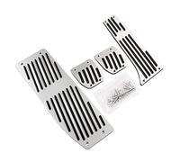 Pedal Cover Set For BMW 1 3 Series X1 E39 E46 E87 E90 E91 E92 Non-slip Accelerator Gas Fuel Brake Foot Rest Pedal Pads Pedal Pad Cover(Drill 4 piece MT)