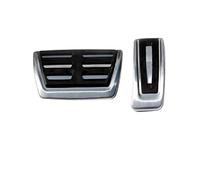 Pedal Covers For A4 B8 S4 RS4 A6 C7 For Avant A7 A8 H4 A5 S5 RS5 8T Q3 Q5 SQ5 8R Car Accelerator Brake Footrest Pedals Kit Cover Brake Pedal Pads(AT 2piece)